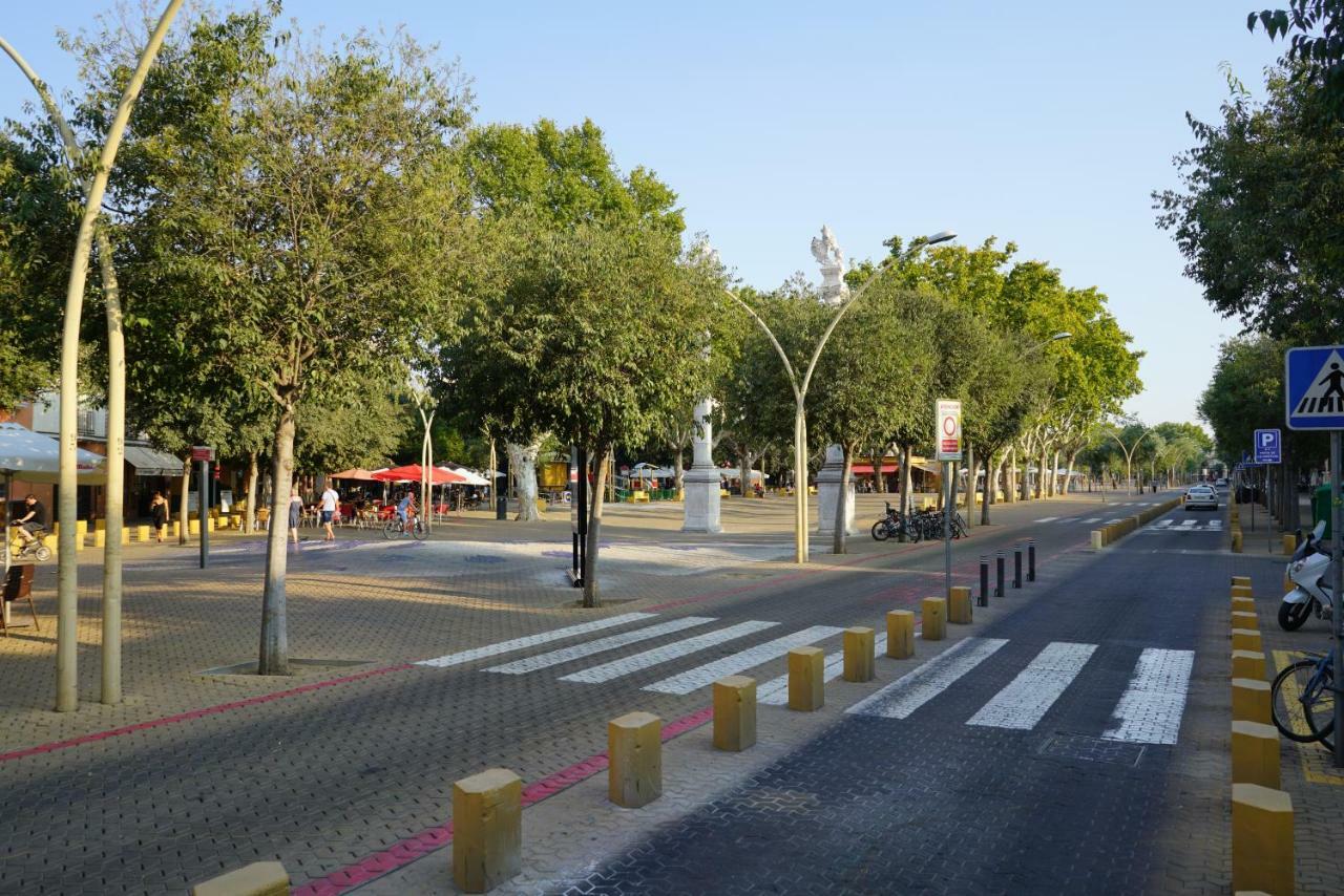 סביליה Atico Con Terraza En Alameda De Hercules מראה חיצוני תמונה